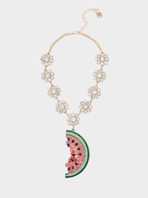 BETSEYS BACKYARD WATERMELON PENDANT MULTI