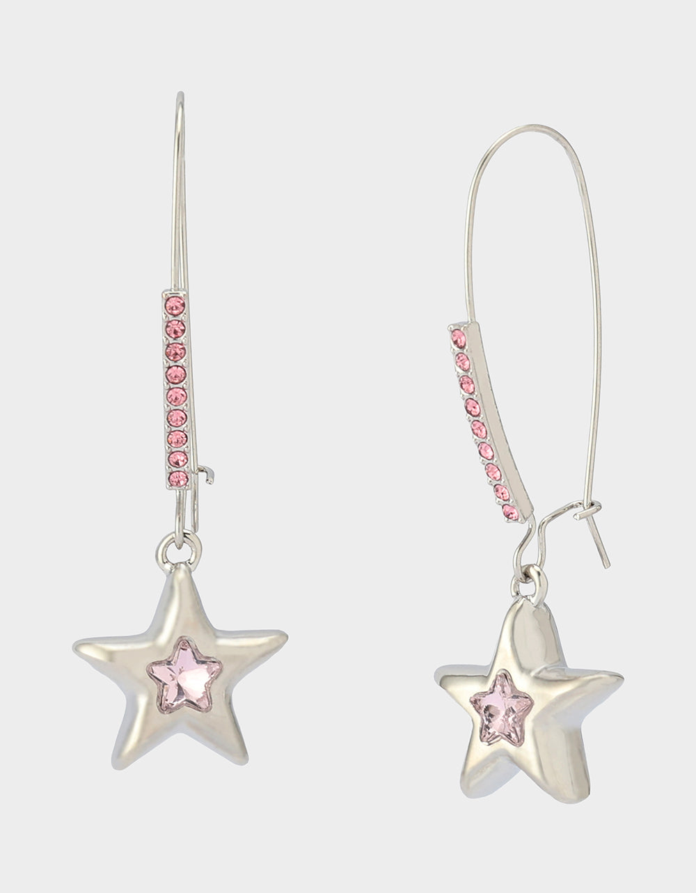 STAR SHEPHERD HOOK EARRINGS PINK - Image 2