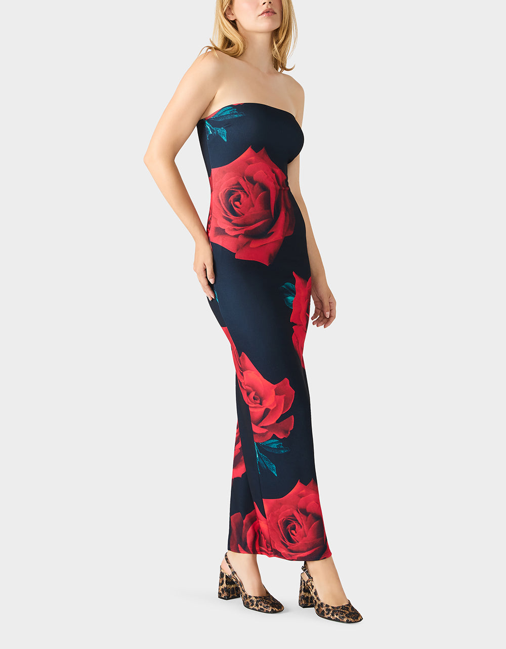 ROSE REVERIE DRESS RED - Image 2