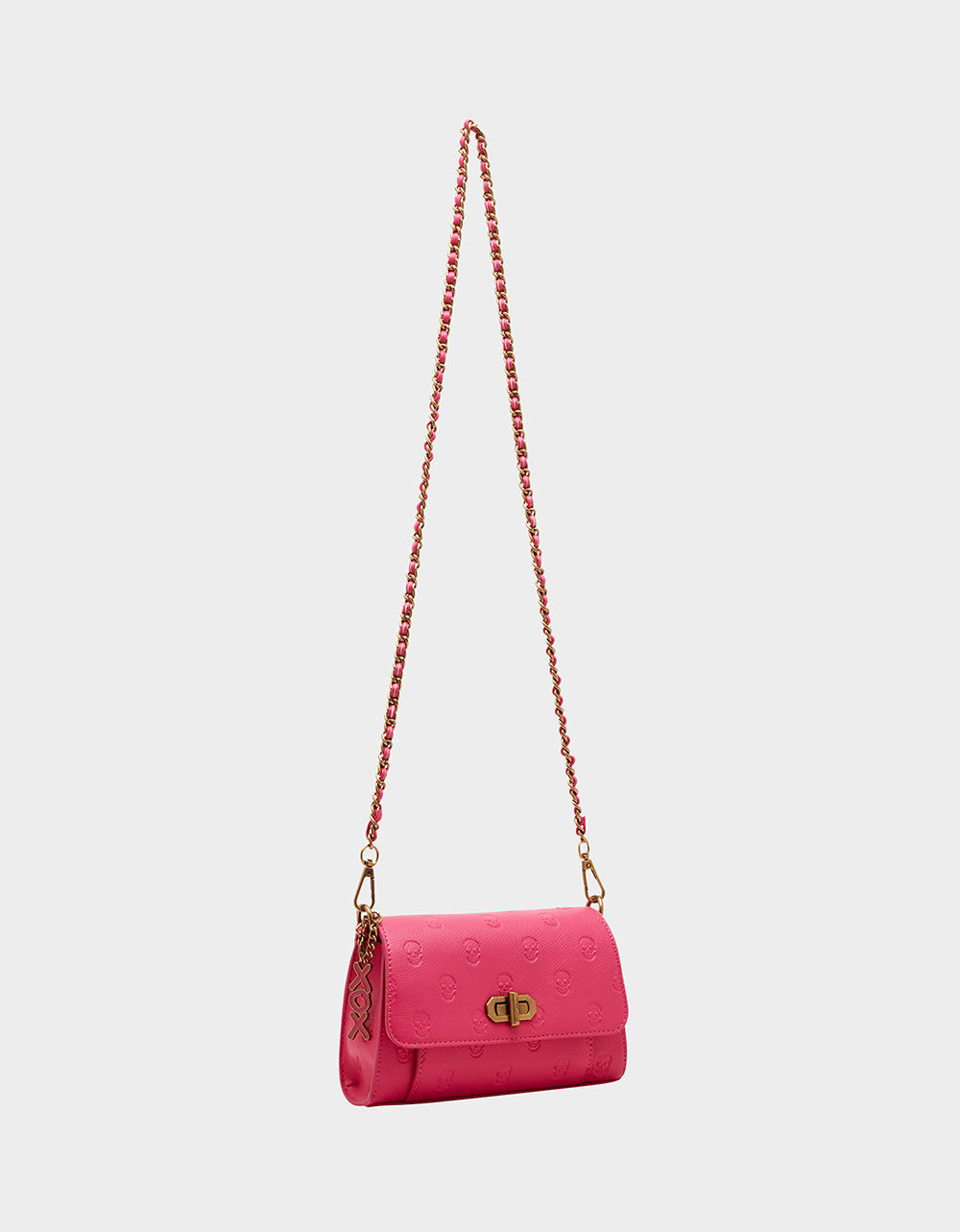 SKULLICIOUS MINI TURNLOCK CROSSBODY PINK - Image 2