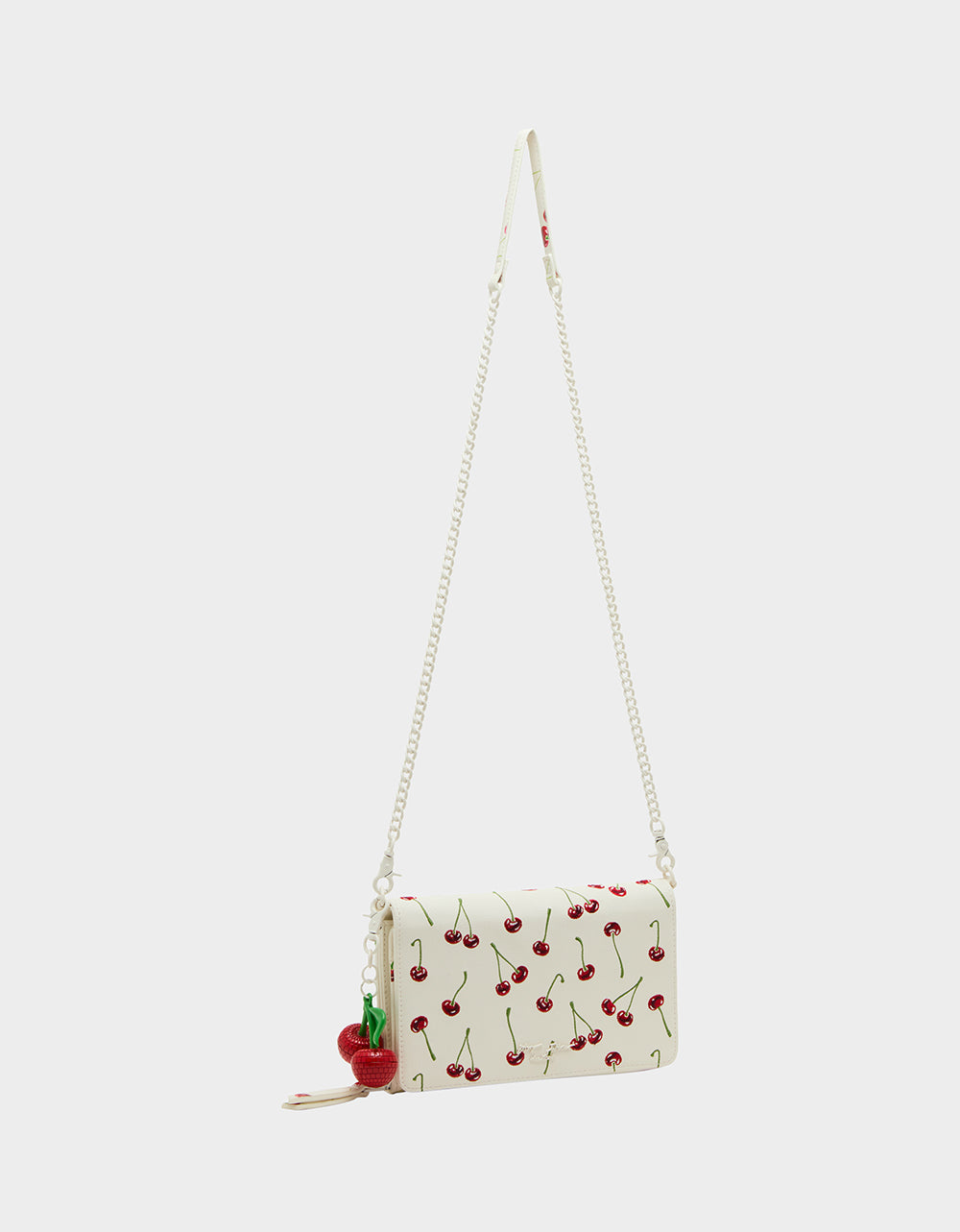 CHERRY ON TOP WALLET ON CHAIN CREAM - Image 3