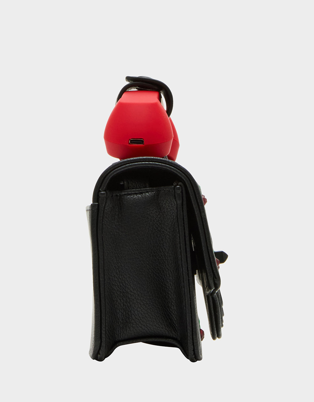 KITSCH CHERRY MINI PHONE BAG RED BLACK | RE:LUV - Image 4