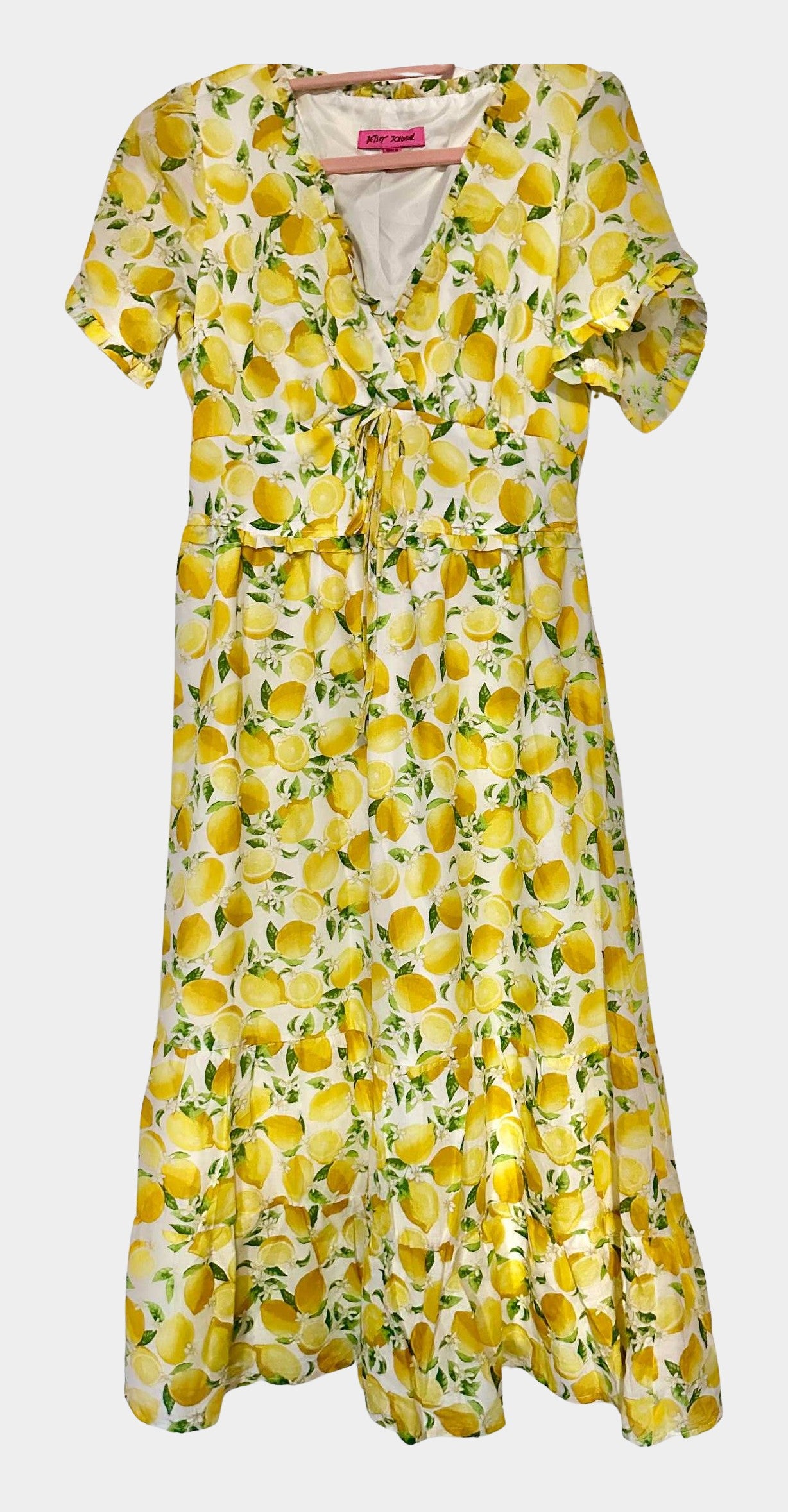 Betsey Johnson Martina La La Lemons Midi Dress | RE:LUV